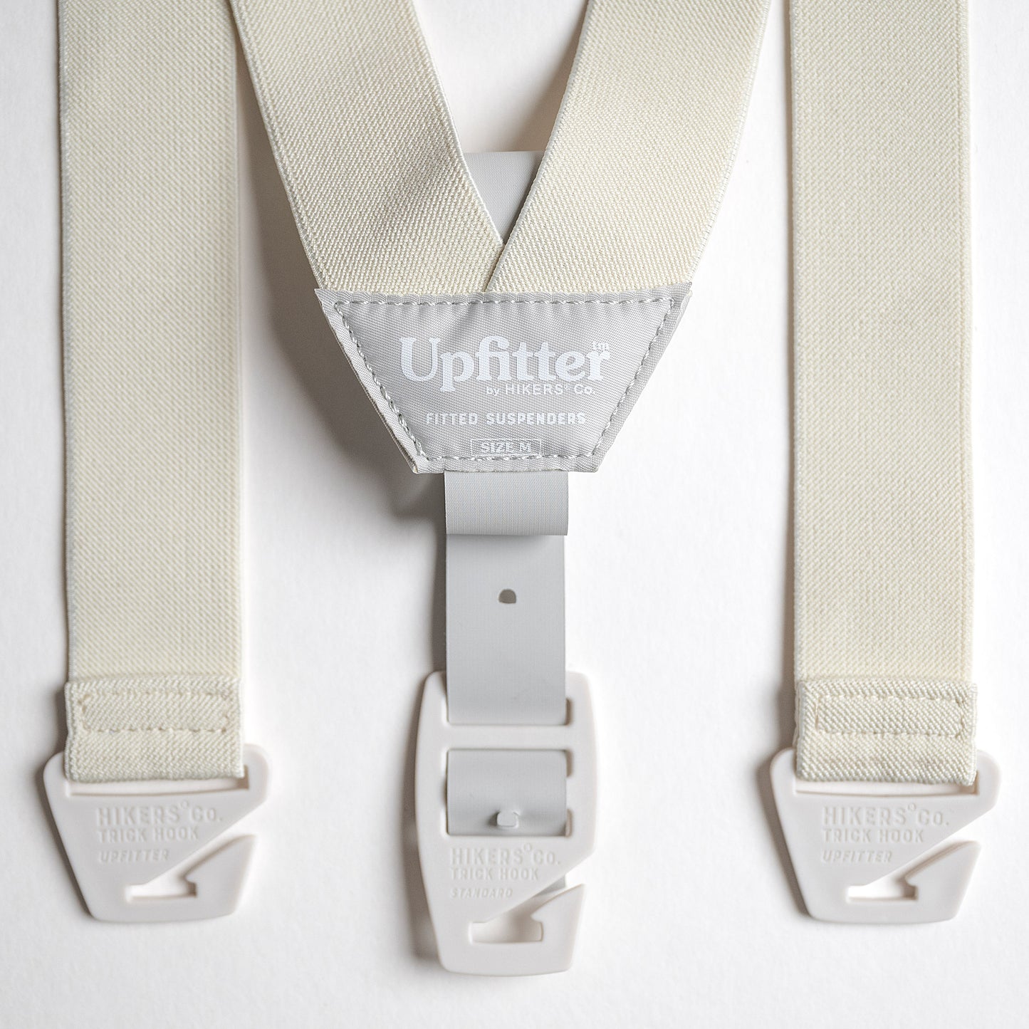 Upfitter® Belt Loop Suspenders - Undy White