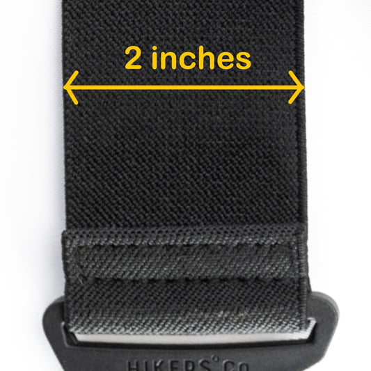 Upfitter® Belt Loop Suspenders - Heavy Duty - Black
