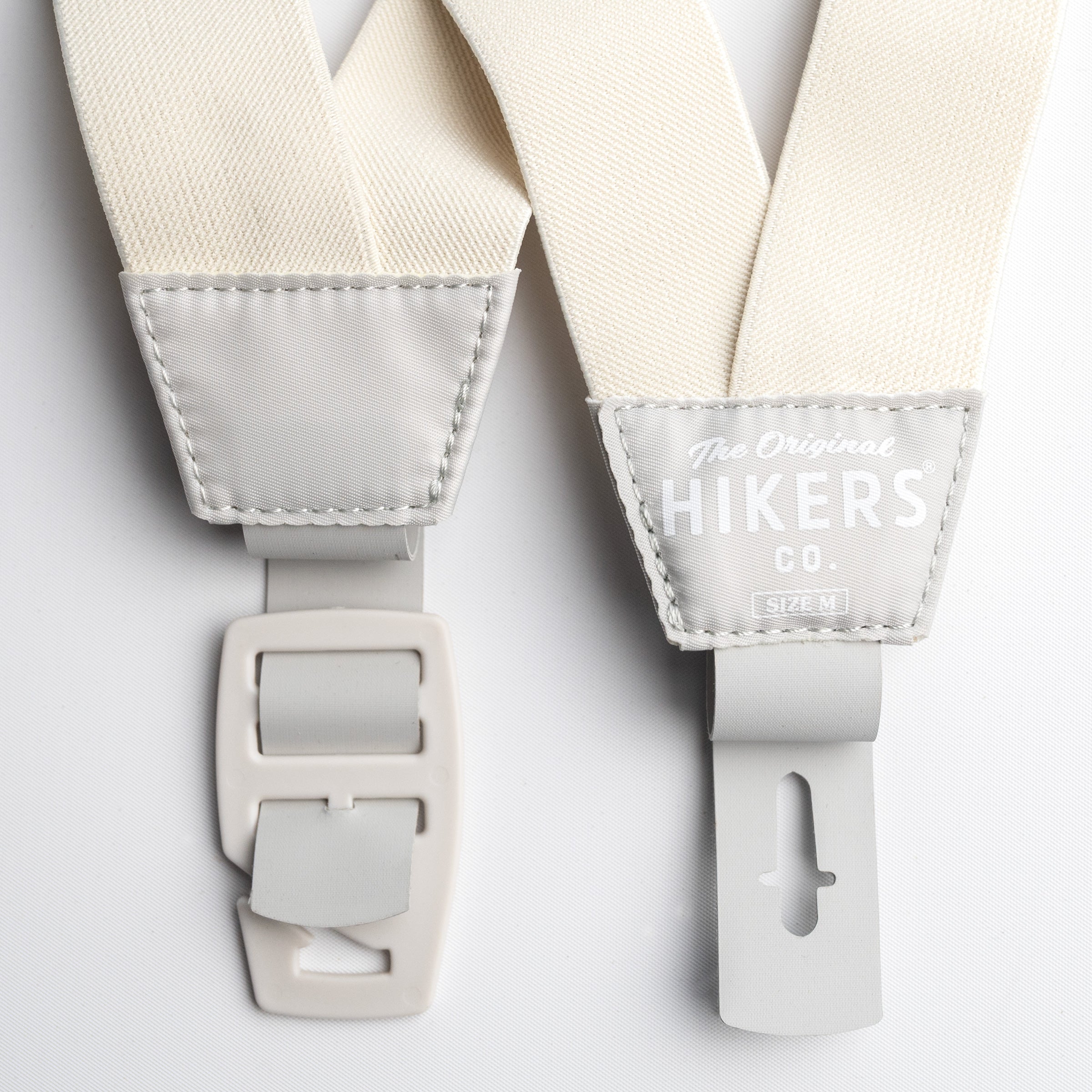 HIKERS® Button Fly Suspenders in Undy White – HIKERS® Co.