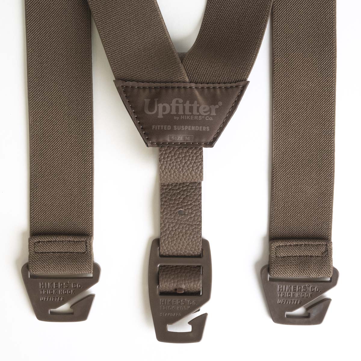 Upfitter® Belt Loop Suspenders - Deluxe - Brown