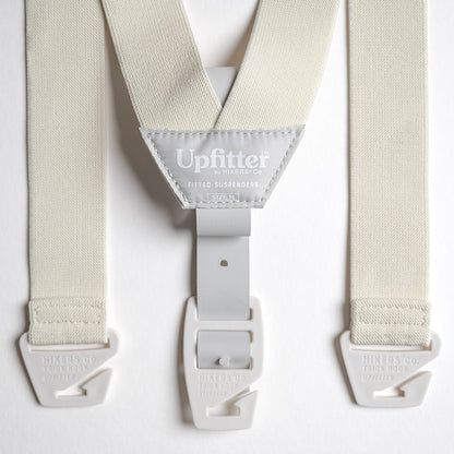 Upfitter® Belt Loop Suspenders - Undy White