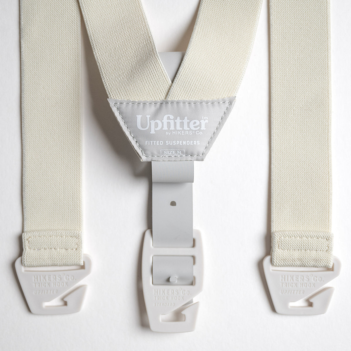 Upfitter® Belt Loop Suspenders 2-Pack: Black + Undy White