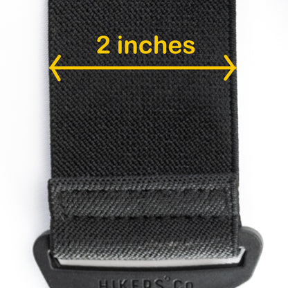 Upfitter® Belt Loop Suspenders - Heavy Duty - Black