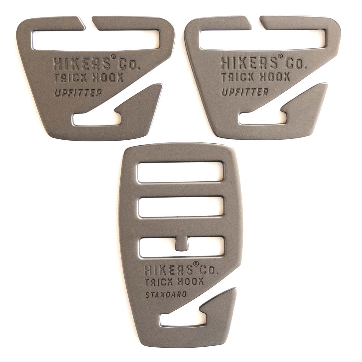 Includes all 3 hooks for Upfitter® Suspenders.