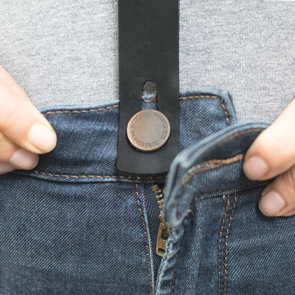 Patented design — won't pop off unintentionally