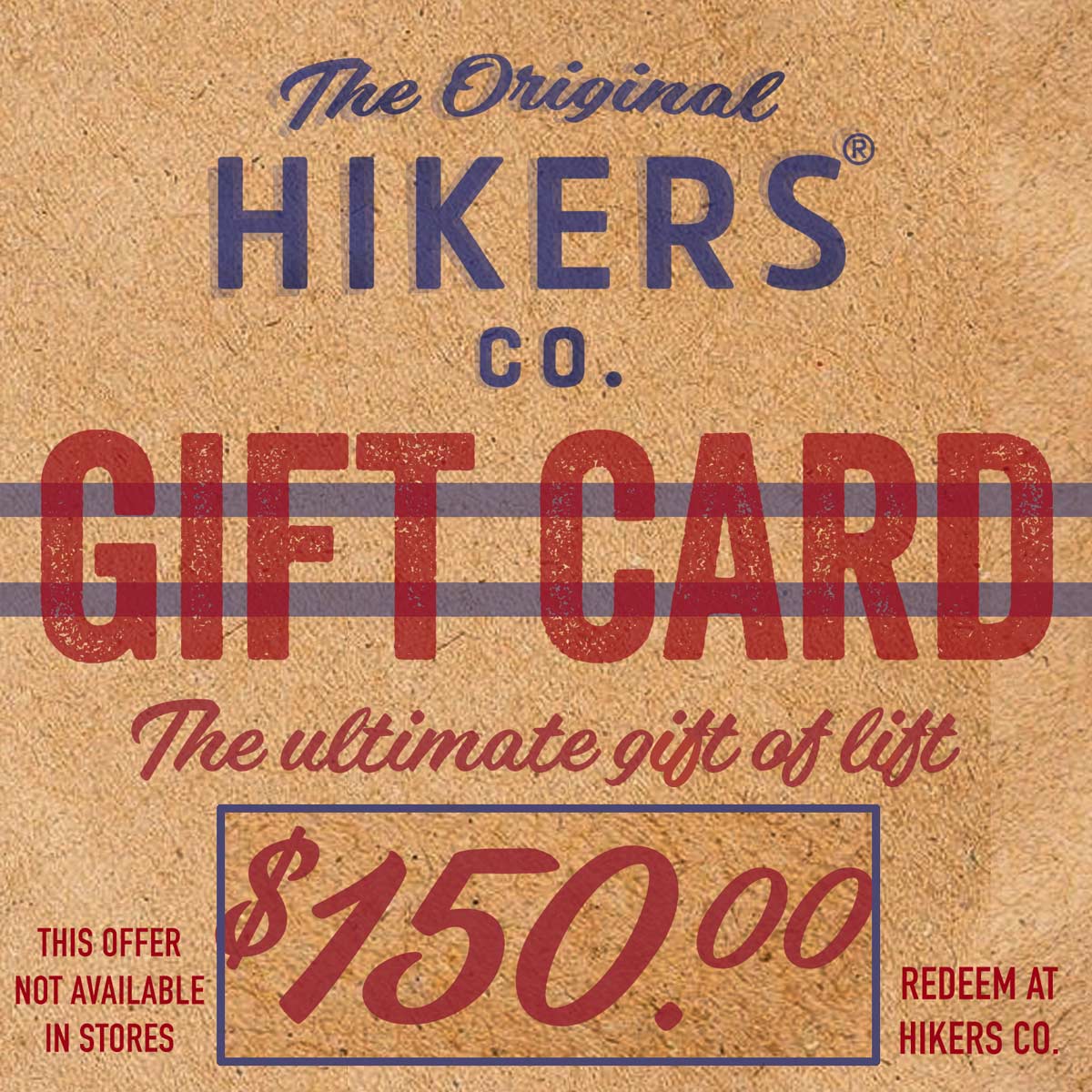 HIKERS® Co. Gift Card