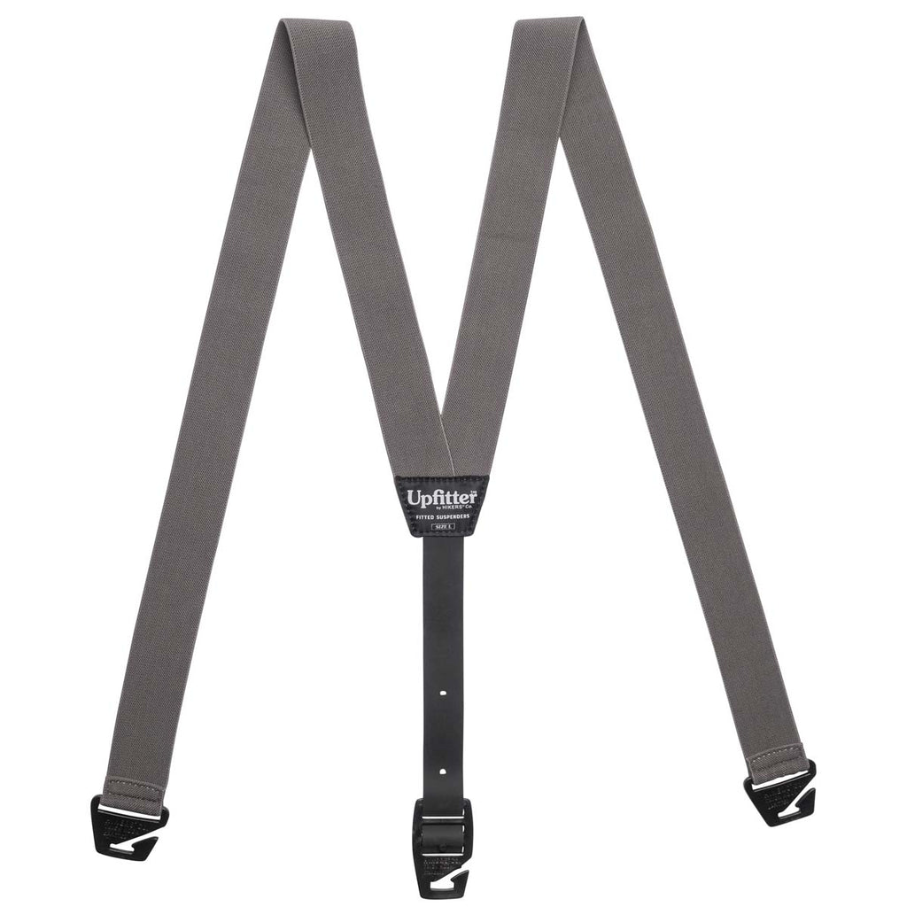 HIKERS® Button Fly Suspenders in Gray/Black – HIKERS® Co.